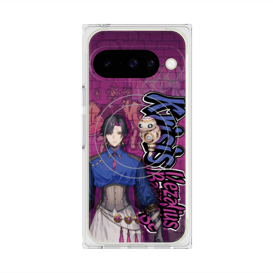 Premium Square Case with Pixelsnap［ NIJISANJI EN - Vezalius Bandage - Street ］