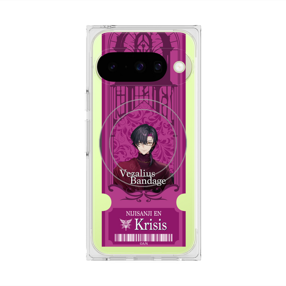 Premium Square Case with Pixelsnap［ NIJISANJI EN - Vezalius Bandage - Ticket ］