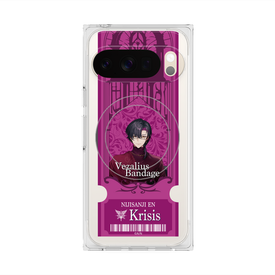 Premium Square Case with Pixelsnap［ NIJISANJI EN - Vezalius Bandage - Ticket ］