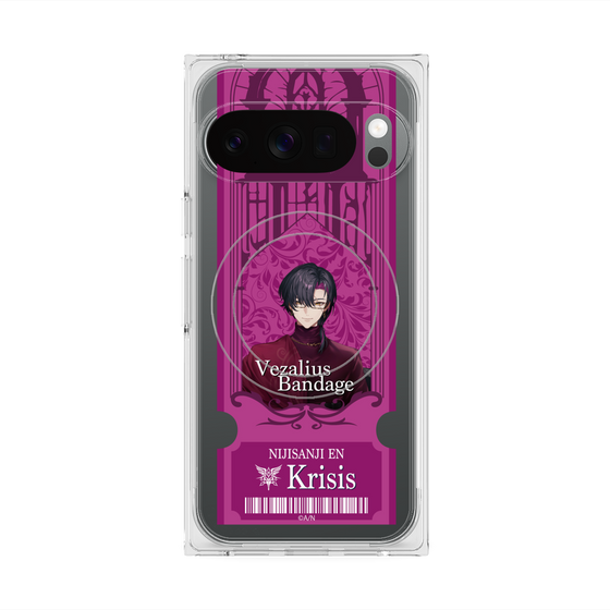Premium Square Case with Pixelsnap［ NIJISANJI EN - Vezalius Bandage - Ticket ］