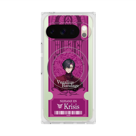 Premium Square Case with Pixelsnap［ NIJISANJI EN - Vezalius Bandage - Ticket ］