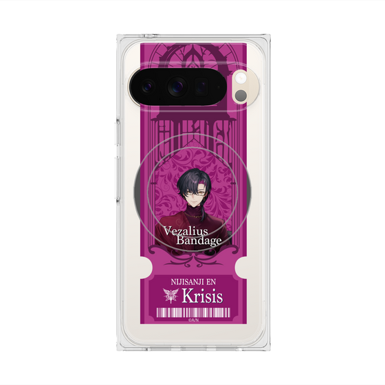 Premium Square Case with Pixelsnap［ NIJISANJI EN - Vezalius Bandage - Ticket ］