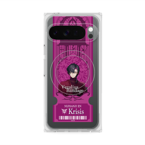 Premium Square Case with Pixelsnap［ NIJISANJI EN - Vezalius Bandage - Ticket ］