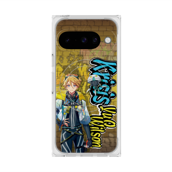 Premium Square Case with Pixelsnap［ NIJISANJI EN - Yu Q. Wilson - Street ］