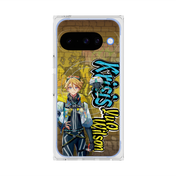Premium Square Case with Pixelsnap［ NIJISANJI EN - Yu Q. Wilson - Street ］