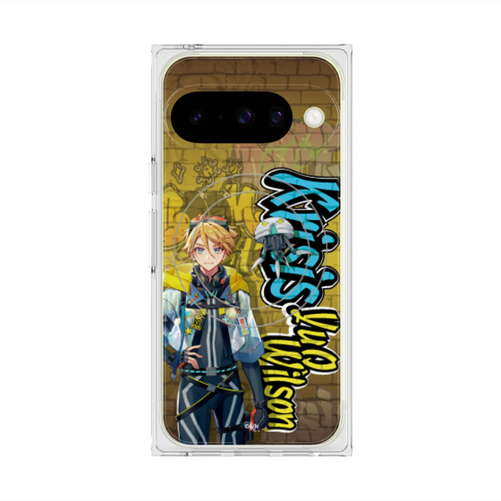 Premium Square Case with Pixelsnap［ NIJISANJI EN - Yu Q. Wilson - Street ］
