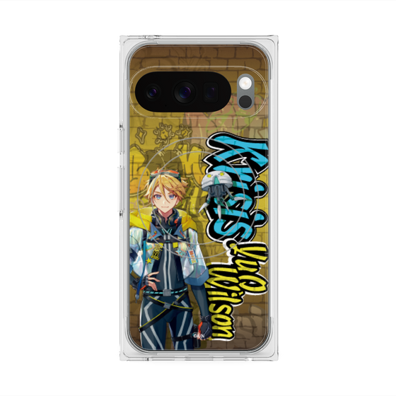 Premium Square Case with Pixelsnap［ NIJISANJI EN - Yu Q. Wilson - Street ］