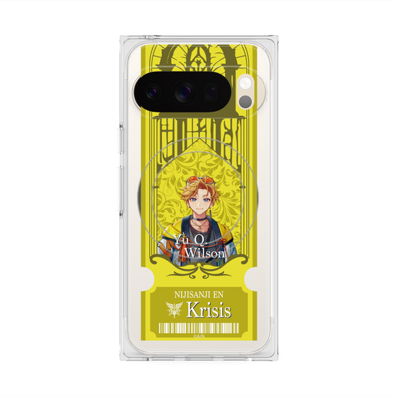 Premium Square Case with Pixelsnap［ NIJISANJI EN - Yu Q. Wilson - Ticket ］