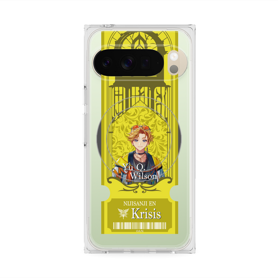 Premium Square Case with Pixelsnap［ NIJISANJI EN - Yu Q. Wilson - Ticket ］