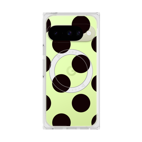 Premium Square Case with Pixelsnap［ Simple Dot - Black ］