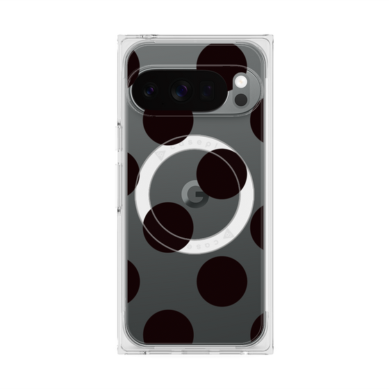 Premium Square Case with Pixelsnap［ Simple Dot - Black ］