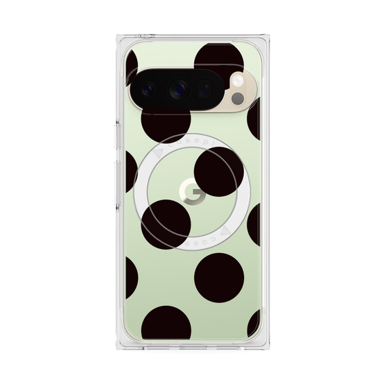 Premium Square Case with Pixelsnap［ Simple Dot - Black ］