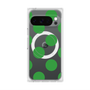Premium Square Case with Pixelsnap［ Simple Dot - Green ］