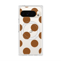 Premium Square Case with Pixelsnap［ Simple Dot - Brown ］
