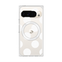 Premium Square Case with Pixelsnap［ Simple Dot - White ］