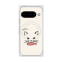 Premium Square Case with Pixelsnap［ Very Greedy Cat - White ］