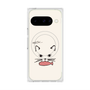 Premium Square Case with Pixelsnap［ Very Greedy Cat - White ］
