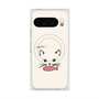 Premium Square Case with Pixelsnap［ Very Greedy Cat - White ］