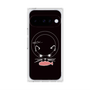 Premium Square Case with Pixelsnap［ Very Greedy Cat - Black ］