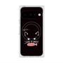 Premium Square Case with Pixelsnap［ Very Greedy Cat - Black ］