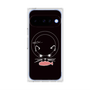 Premium Square Case with Pixelsnap［ Very Greedy Cat - Black ］