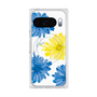 Premium Square Case with Pixelsnap［ 4 Big Flowers ］