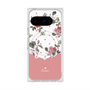 Premium Square Case with Pixelsnap［ Twin Dot Flower - Pink ］