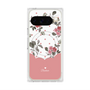 Premium Square Case with Pixelsnap［ Twin Dot Flower - Pink ］