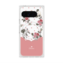 Premium Square Case with Pixelsnap［ Twin Dot Flower - Pink ］