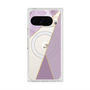 Premium Square Case with Pixelsnap［ Marble Triangle Palette - Purple ］