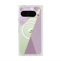 Premium Square Case with Pixelsnap［ Marble Triangle Palette - Purple ］