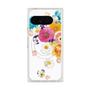 Premium Square Case with Pixelsnap［ Flower Shower ］