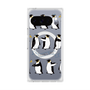 Premium Square Case with Pixelsnap［ Cute Penguin March ］
