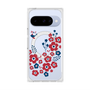 Premium Square Case with Pixelsnap［ Nordic Flower Bird ］