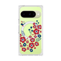 Premium Square Case with Pixelsnap［ Nordic Flower Bird ］