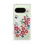 Premium Square Case with Pixelsnap［ Nordic Flower Bird ］