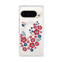 Premium Square Case with Pixelsnap［ Nordic Flower Bird ］