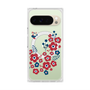 Premium Square Case with Pixelsnap［ Nordic Flower Bird ］