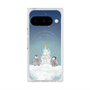 Premium Square Case with Pixelsnap［ Quiet Penguin Night ］