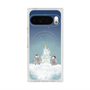 Premium Square Case with Pixelsnap［ Quiet Penguin Night ］