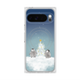 Premium Square Case with Pixelsnap［ Quiet Penguin Night ］
