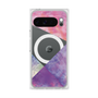 Premium Square Case with Pixelsnap［ Sunrise Pastel Palette - Purple ］