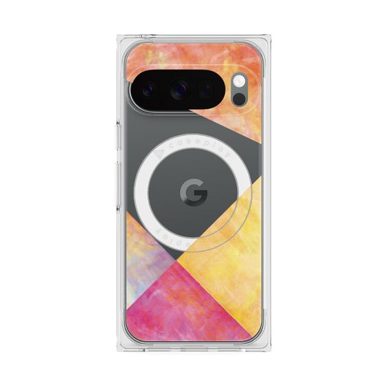 Premium Square Case with Pixelsnap［ Sunrise Pastel Palette - Mix ］