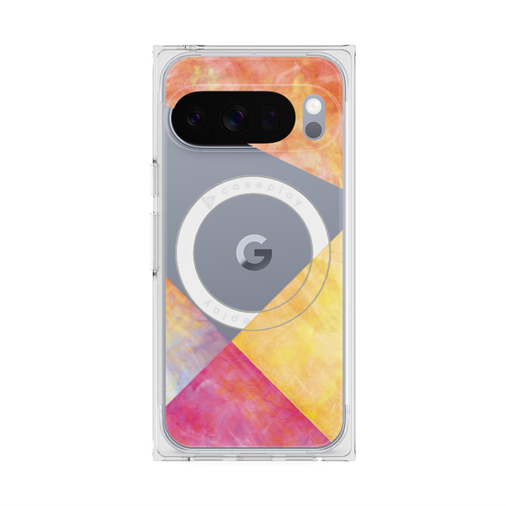 Premium Square Case with Pixelsnap［ Sunrise Pastel Palette - Mix ］