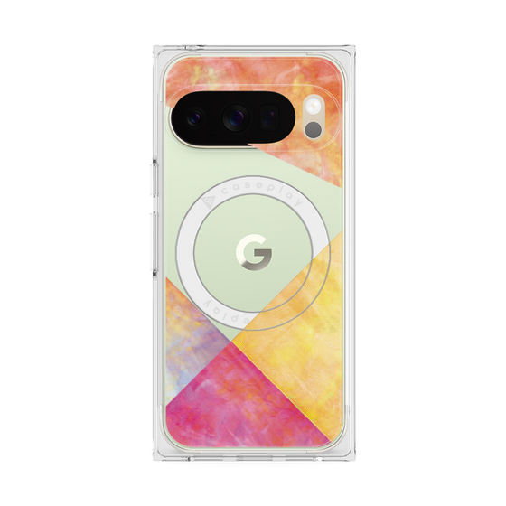Premium Square Case with Pixelsnap［ Sunrise Pastel Palette - Mix ］