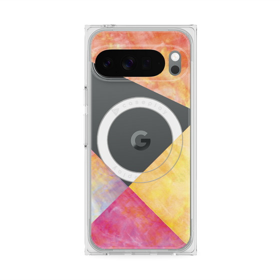 Premium Square Case with Pixelsnap［ Sunrise Pastel Palette - Mix ］