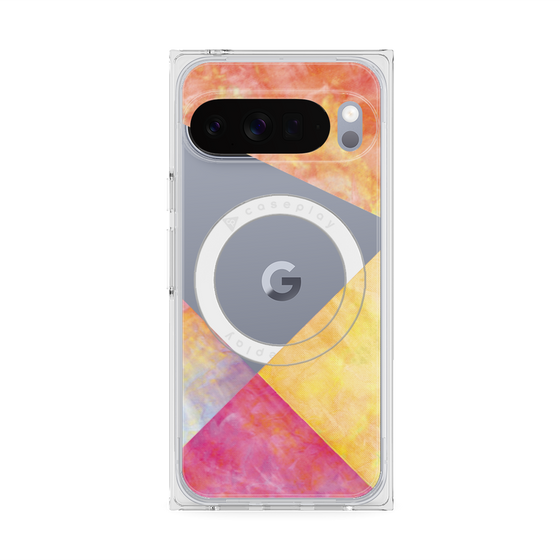 Premium Square Case with Pixelsnap［ Sunrise Pastel Palette - Mix ］