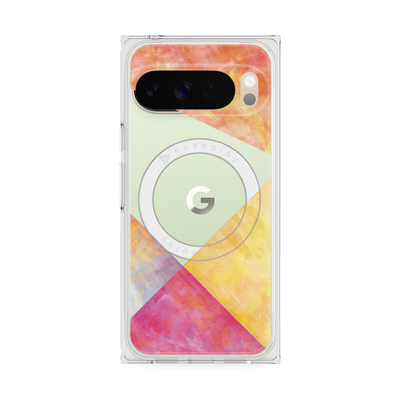 Premium Square Case with Pixelsnap［ Sunrise Pastel Palette - Mix ］
