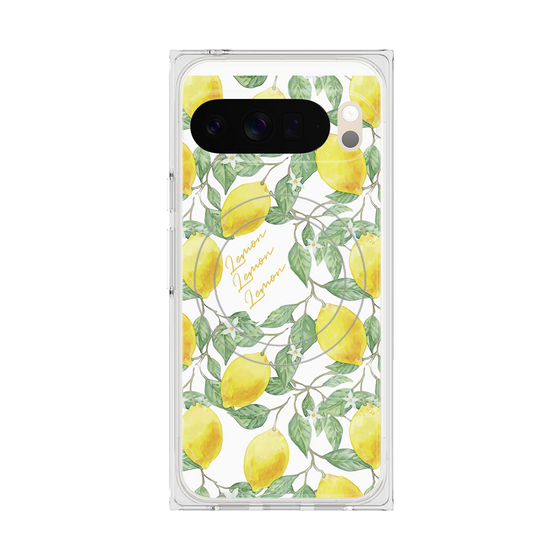 Premium Square Case with Pixelsnap［ Artistic Lemon ］