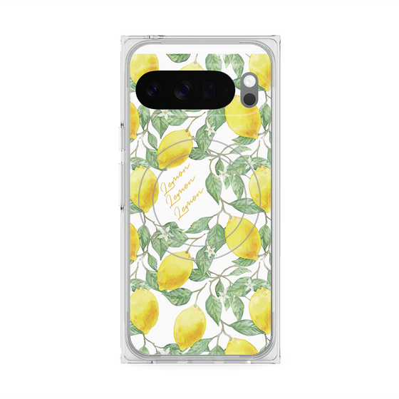 Premium Square Case with Pixelsnap［ Artistic Lemon ］